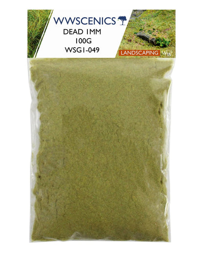 1mm Dead Static Grass - 100g