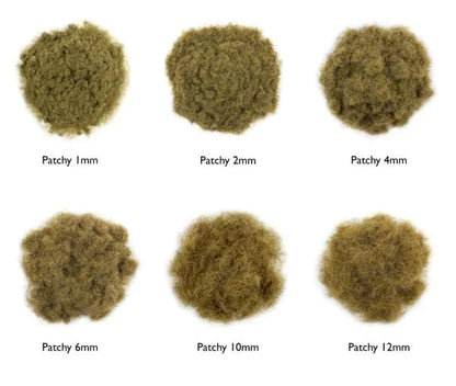 WWS 4mm Patchy Static Grass Refill - 100g