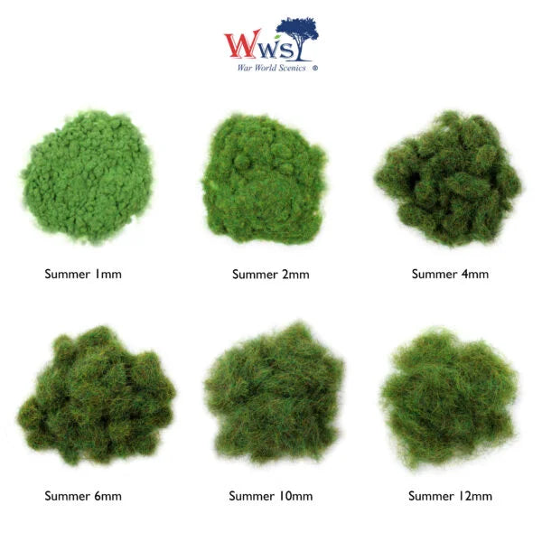 WWS 4mm Summer Static Grass Refill - 100g