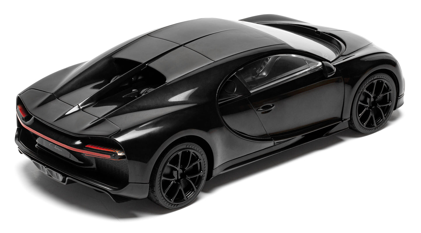 QUICKBUILD Bugatti Chiron - Black Model Kit