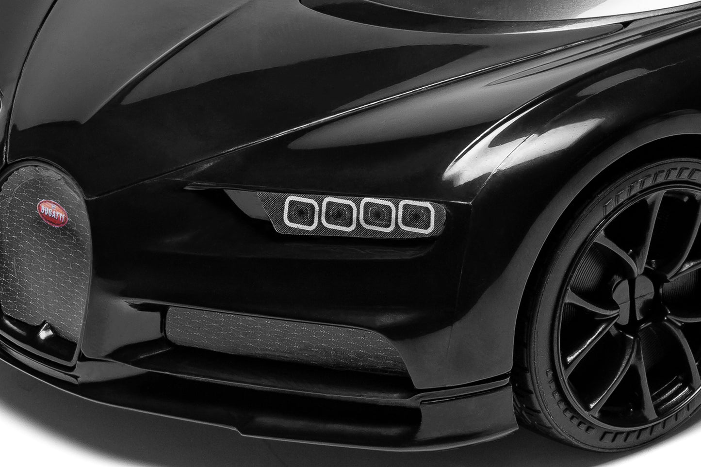 QUICKBUILD Bugatti Chiron - Black Model Kit