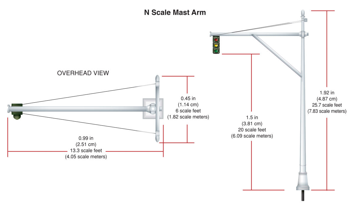 JP5637 N Mast Arm Traffic Lights