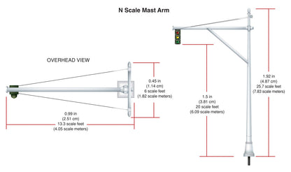 JP5637 N Mast Arm Traffic Lights