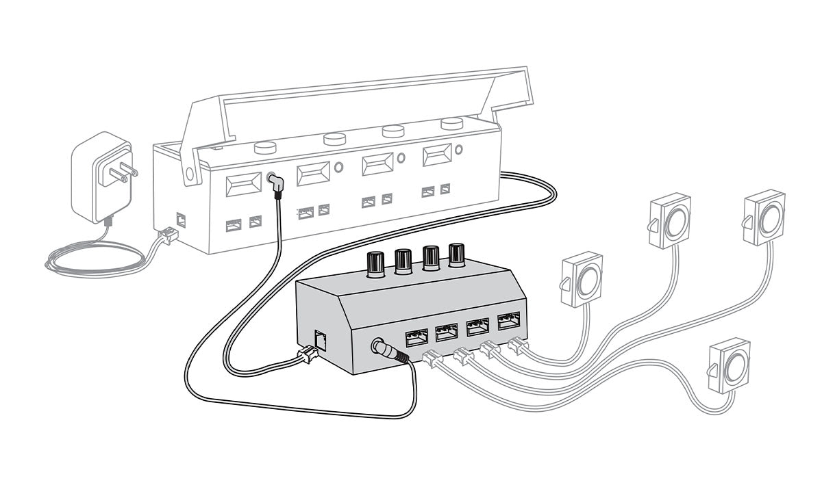WJS6962 Stereo Splitter