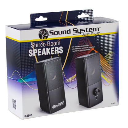 WJS6967 Stereo Room Speakers L&R