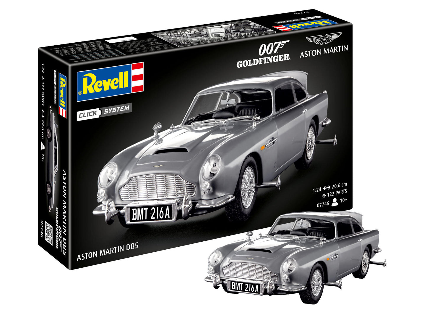 James Bond Aston Martin DB5 (Click System) Model Kit