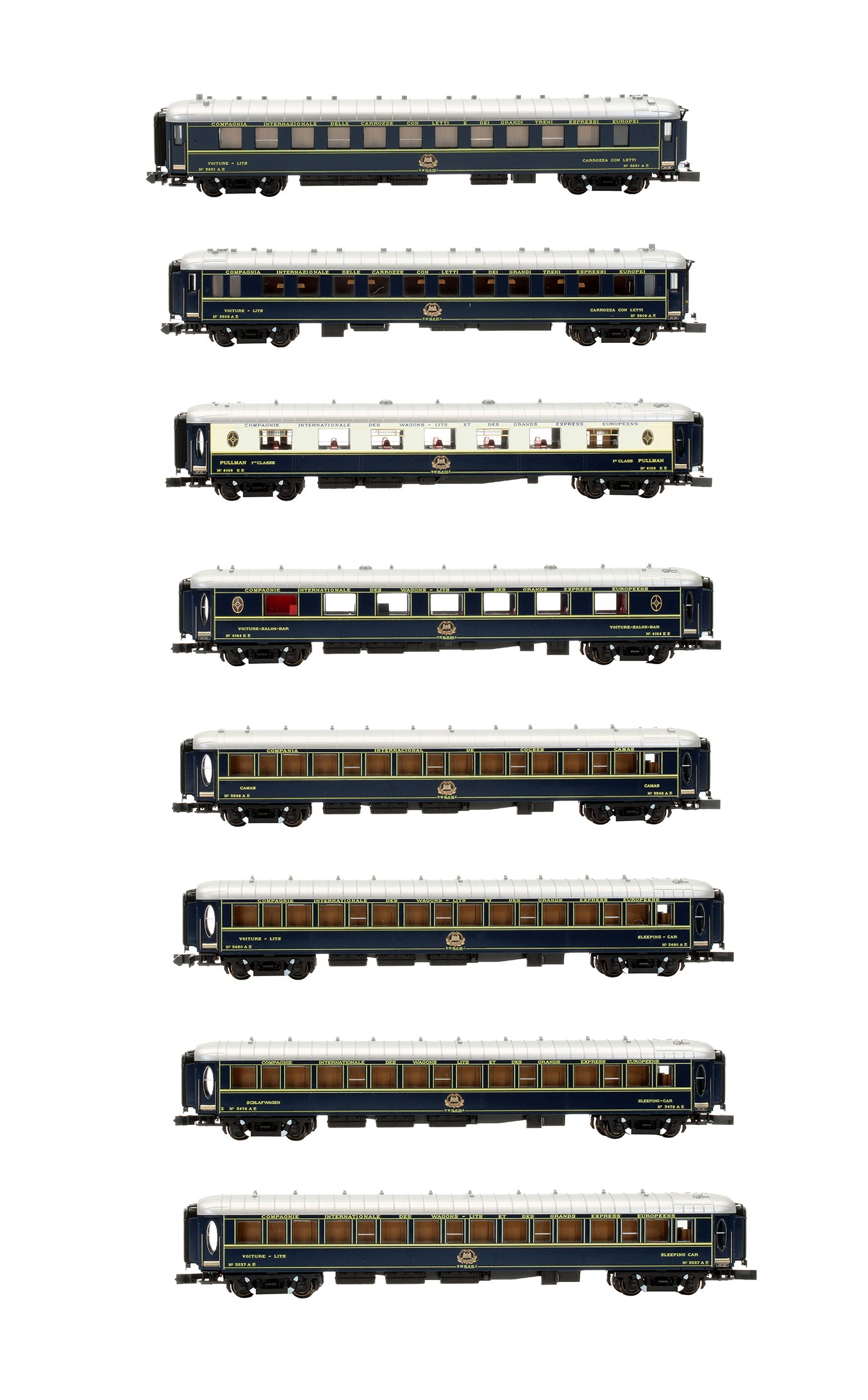 Pre-Owned 10-1230 & 10-1231 Orient Express '88 Paris Hong Kong'
