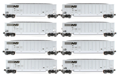 106-4634 Bethgon Coalporter Wagon Set (8) Norfolk Southern