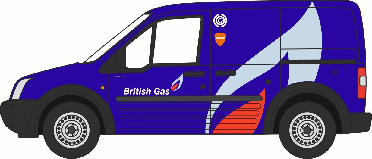 NFTC004 Ford Transit Connect British Gas