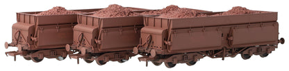 KRM-CON-OO-3G-W Set of 3 Consett Iron Ore Wagons - Pack G (With Load) - Weathered