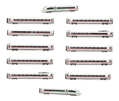 Pre-Owned ICE 4 - DB BR 412 (Green line) 12 Car Set - DCC Fitted