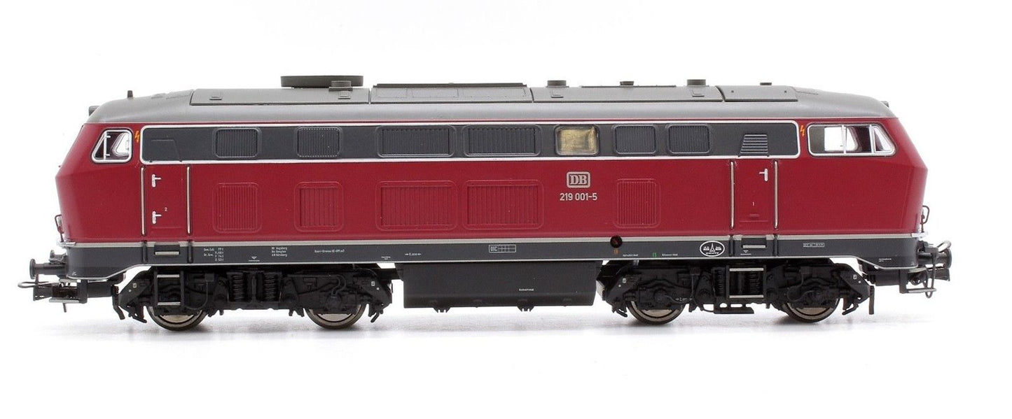 Pre-Owned DB Class 219 001-5 Ep.IV Maroon Diesel Locomotive - DCC Sound