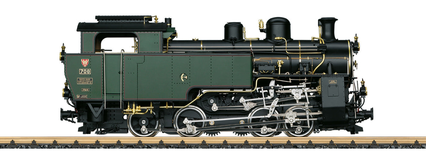 LGB L26370 DFB Steam Rack Locomotive HG 4/4 Nr. 708 Ep. VI – Rails