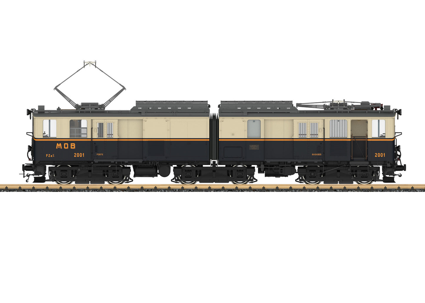 Class FZe 6/6 Powered Rail Car Era II