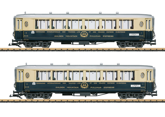 Golden Mountain Pullman Express Passenger Car Set 1