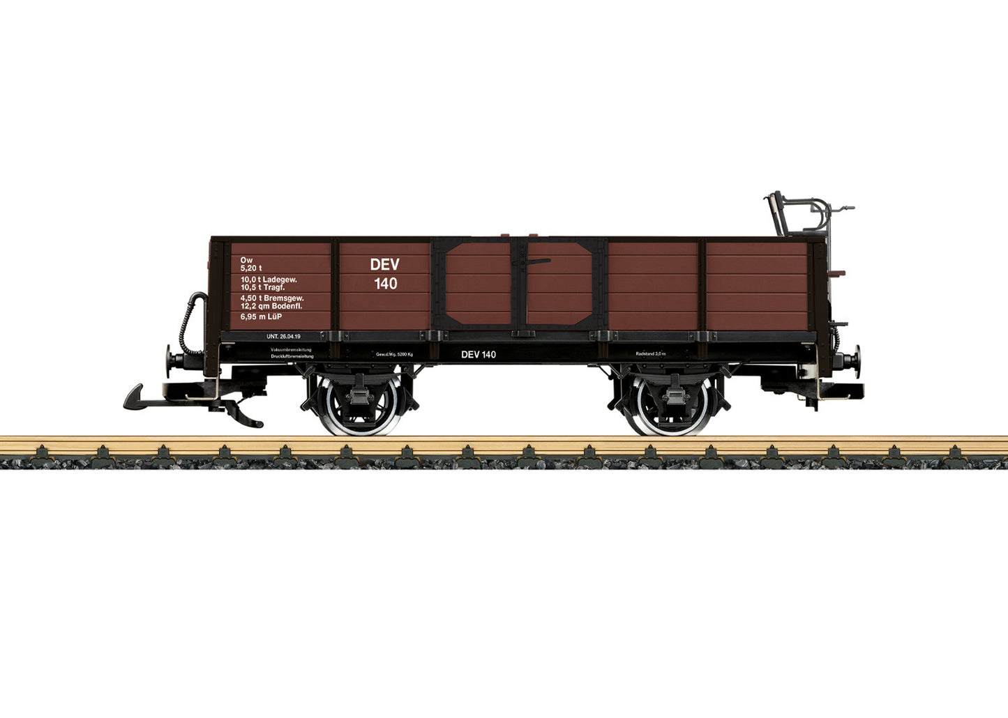 DEV 2-Axle Hopper Car