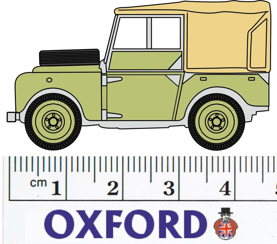 Land Rover Series I 80'' Sage Green (HUE)