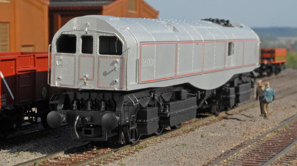 SR Bulleid "The Leader" Prototype Grey (No Crest) 0-6-6-0 Articulated Steam Locomotive