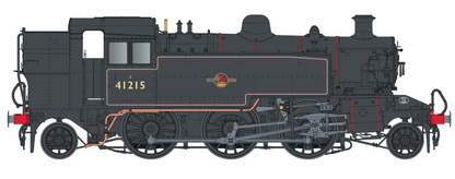 Ivatt Class 2 2-6-2T BR Lined Black Late Crest Push Pull Unnumbered Steam Locomotive - DCC Fitted