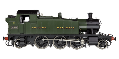 Class 55xx 2-6-2 ’British Railways’ Green 4591 Steam Locomotive