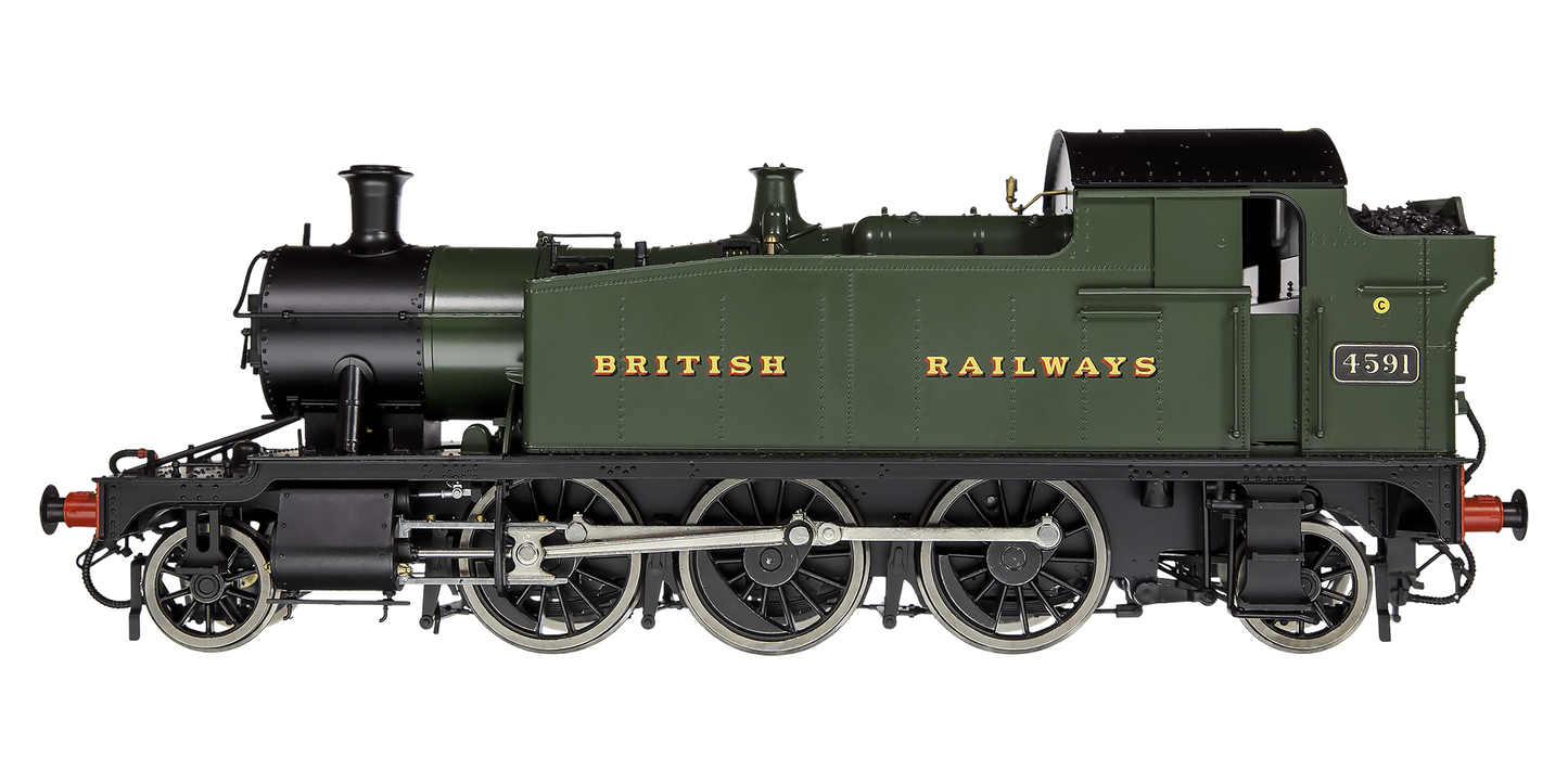 Class 55xx 2-6-2 ’British Railways’ Green 4591 Steam Locomotive