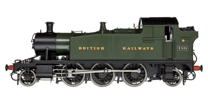 Class 55xx 2-6-2 ’British Railways’ Green 4591 Steam Locomotive