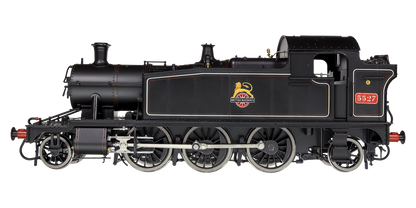 Class 55xx 2-6-2 BR Early Crest BR Lined Black 5527 Steam Locomotive