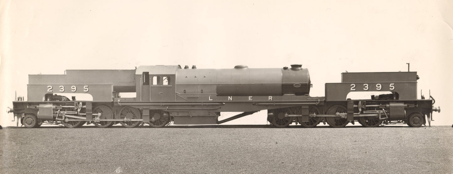 LNER Class U1 2-8-0 0-8-2T Beyer Garratt LNER Stockton & Darlington Centenary Cavalcade Grey No.2395 Steam Locomotive