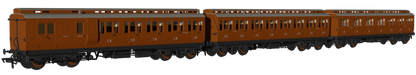 'Evolution' 48' LNER Non-Corridor Carriage No.51865, 52105 & 51400 Triple Pack