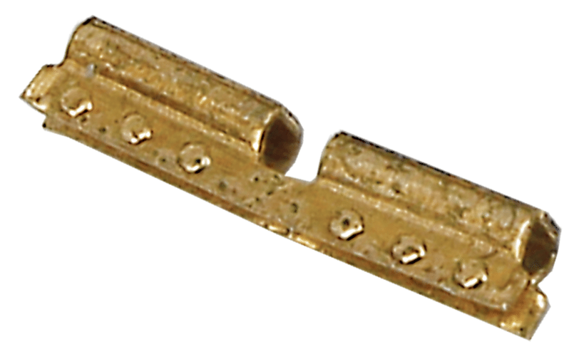 6-Bolt Rail Joiners (Bullhead) Phosphor Bronze 4mm scale - 25 Pack