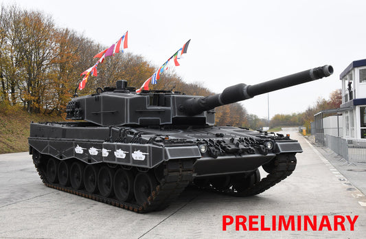 Leopard 2A4 - Special Decoration 40th Anniversary Model Kit