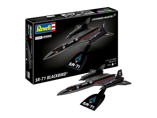 Lockheed SR-71 Blackbird (Click System) Model Kit
