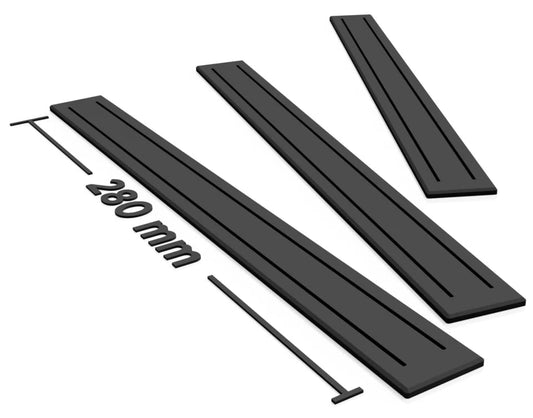 OO Gauge Locomotive Stands (30cm) (Pack of 3)