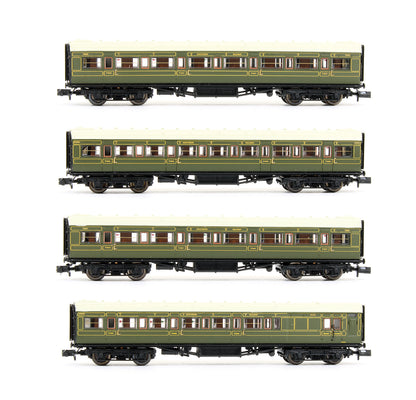 Pre-Owned Maunsell Coach Set 469 SR Lined Green