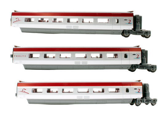 Pre-Owned T679 Thalys 3 Coach Intermediate Passenger Car Set
