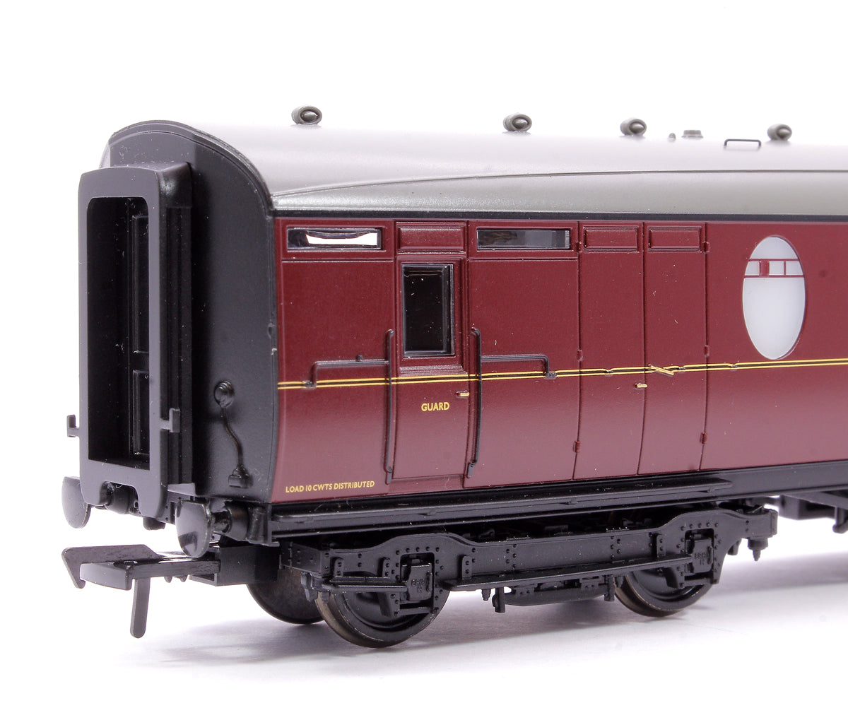 Pre-Owned LNER Thompson Brake Composite Corridor BR Maroon No. E1193E