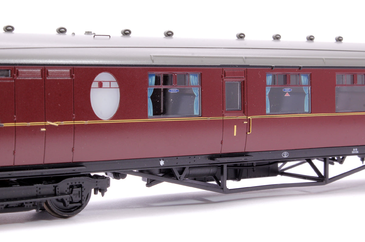 Pre-Owned LNER Thompson Brake Composite Corridor BR Maroon No. E1193E