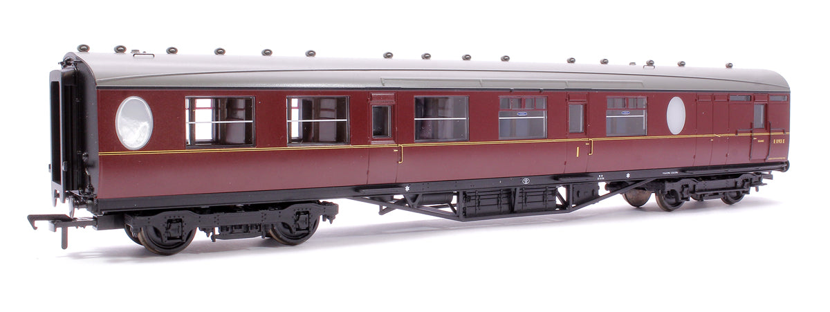 Pre-Owned LNER Thompson Brake Composite Corridor BR Maroon No. E1193E