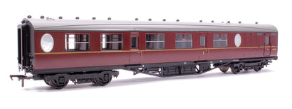 Pre-Owned LNER Thompson Brake Composite Corridor BR Maroon No. E1193E