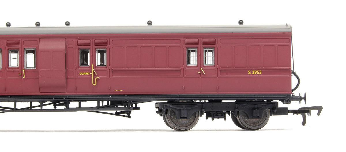 Pre-Owned LSWR Cross Country 3-Coach Pack BR Crimson No. 130