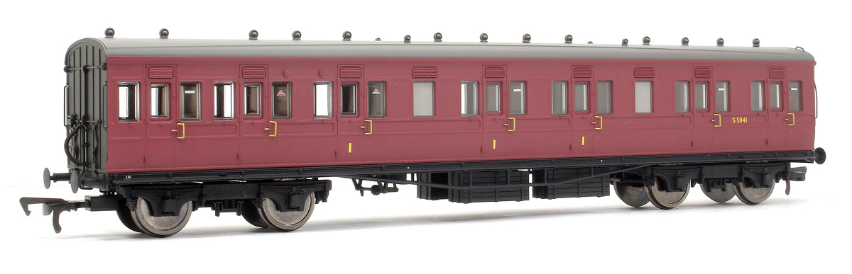 Pre-Owned LSWR Cross Country 3-Coach Pack BR Crimson No. 130