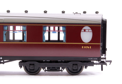 Pre-Owned 34-487 LNER Thompson First Corridor BR Maroon No. E11176E
