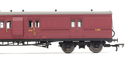 Pre-Owned LSWR Cross Country 3-Coach Pack BR Crimson No. 130