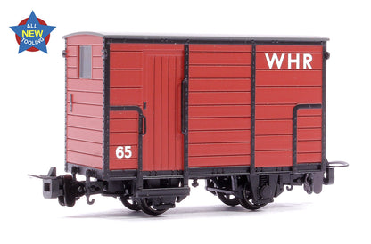 Pre-Owned 393-102 RNAD Enclosed-End Brake Van WHR Red No. 65