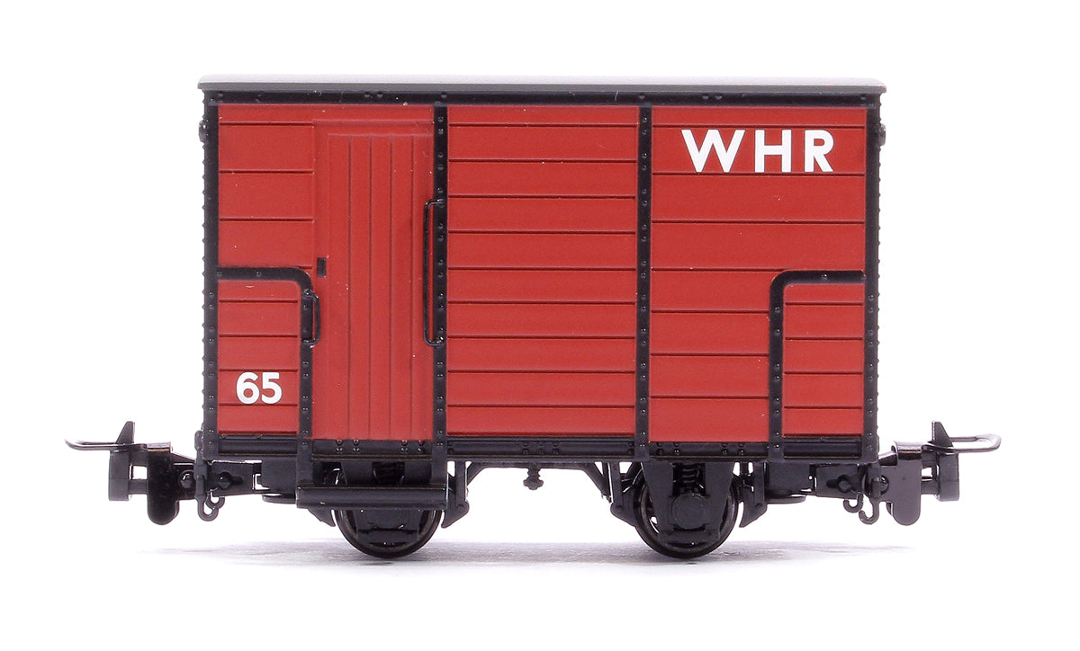 Pre-Owned 393-102 RNAD Enclosed-End Brake Van WHR Red No. 65