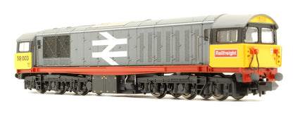 Pre-Owned Class 58 Railfreight Original Red Stripe 58003 Diesel Locomotive - DCC Fitted