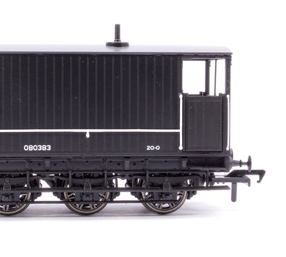 SECR 6 Wheel Brake Van No. 80383, Engineer’s black