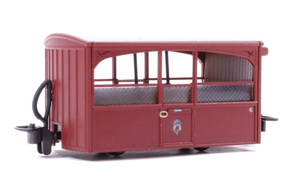 Pre-Owned Ffestiniog Railway Bug Box Coach (1970s/80s Preservation Livery) No.6 Zoo Car