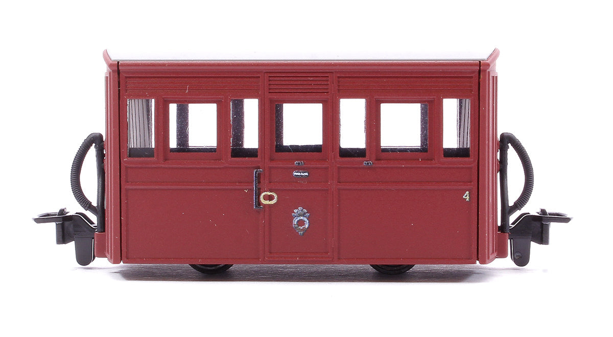 Pre-Owned Ffestiniog Railway Bug Box Coach (1970s/80s Preservation Livery) No.4