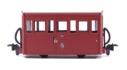Pre-Owned Ffestiniog Railway Bug Box Coach (1970s/80s Preservation Livery) No.4